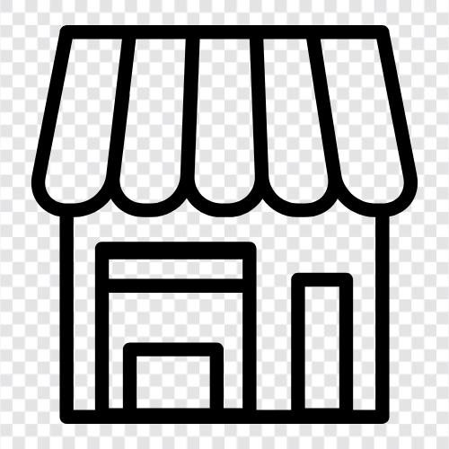 online shopping, online store, online shopping mall, online shopping store icon svg