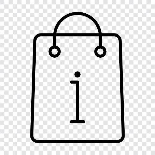 online shopping, online shopping for information, information shopping bag icon svg