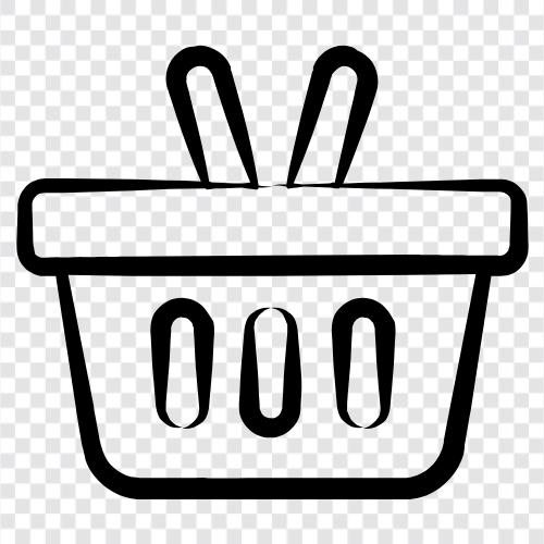 online shopping, shopping, shopping basket icon svg