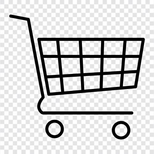 OnlineShopping, Einkaufswagen symbol