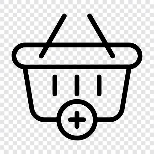 OnlineShopping, Warenkorb symbol