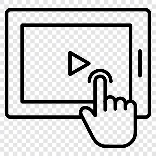 OnlineVideostreaming, OnlineVideostreamingDienste, OnlineVideostreamingPlattformen symbol