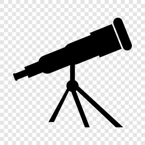 optical instrument, night sky, astronomy, stargazing icon svg