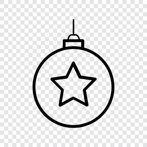 Weihnachtsschmuck, Weihnachtsgeschenke, Weihnachtsbaum, Baum symbol