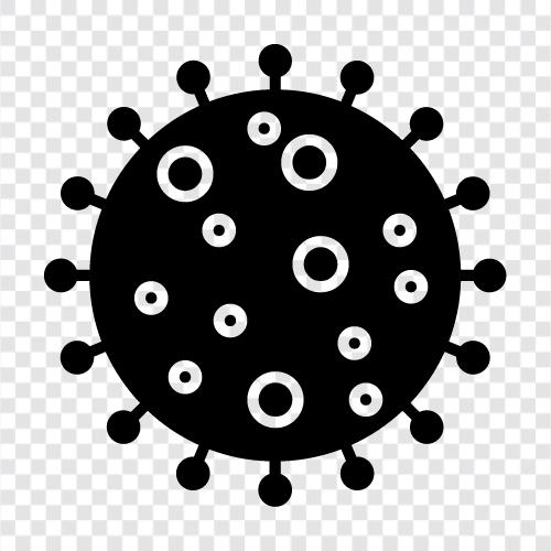 Ausbruch, Virus, Schweregrad, Pandemie symbol