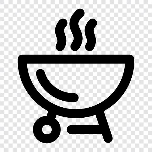 outdoor grill, charcoal grill, gas grill, propane grill icon svg