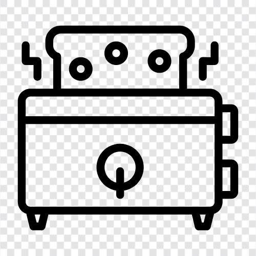 oven, cooking, toast, bread icon svg