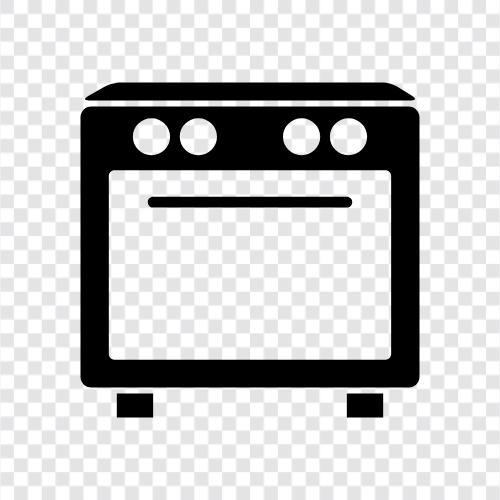 Backofen, Reichweite, Kochen, Backen symbol