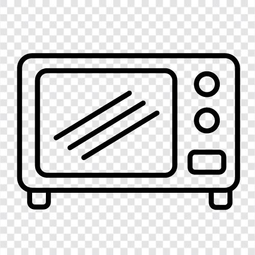 oven, cooking, reheating, food icon svg