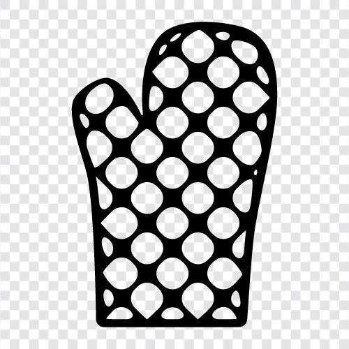 fırın eldivenleri, pişirme eldivenleri, ov eldivenleri, oven Mitt ikon svg