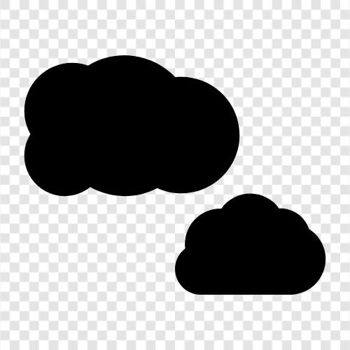 overcast, sunless, dismal, dark icon svg