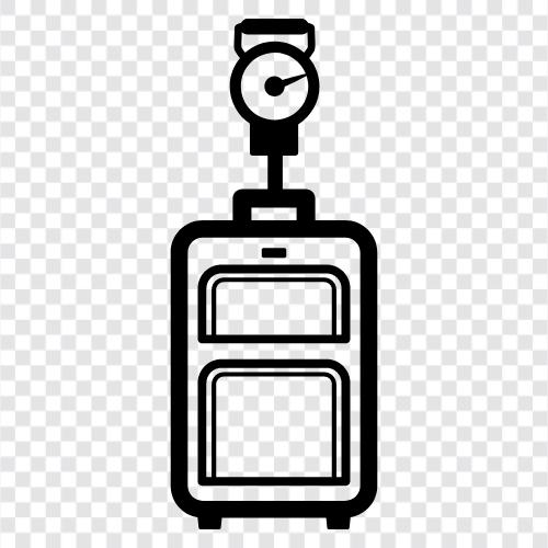 overweight luggage, luggage for overweight people, Weight suitcase icon svg