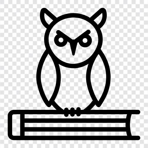 baykuş, owl ikon svg