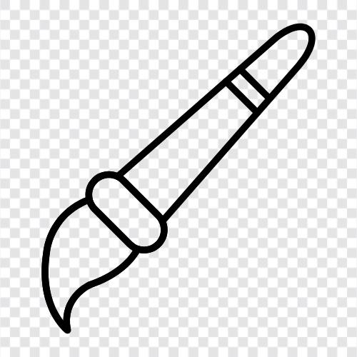 Paint Brush Software, Paint Brush Brushes, Paint Brushes Software, Paint icon svg