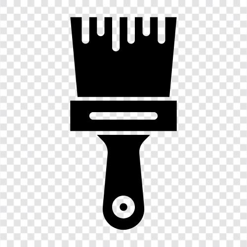 Painting, Brushes, Art, Drawing icon svg