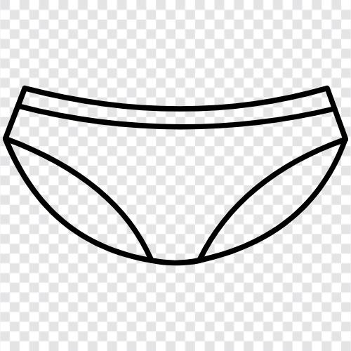 panties, pantyhose, panty liner, sheer Значок svg