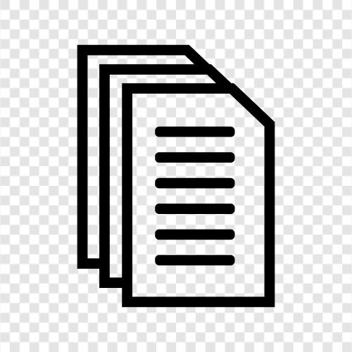 Paper icon svg