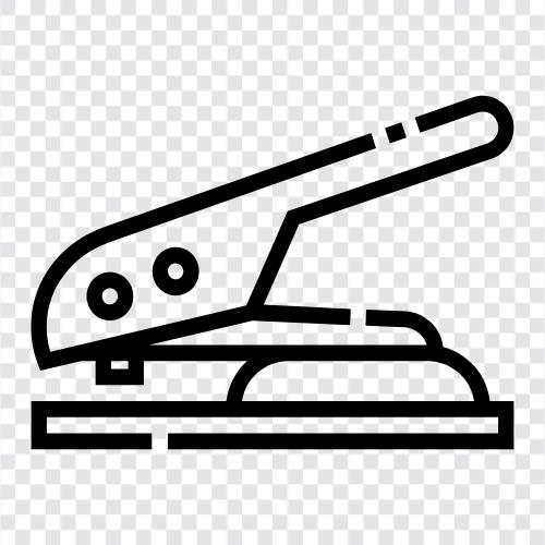 paper cutter, paper punch, paper shredder, paper mill icon svg