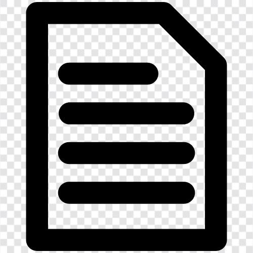 paper, writing, content, editorial icon svg