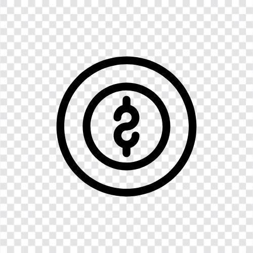 paper, currency, cents, gold icon svg
