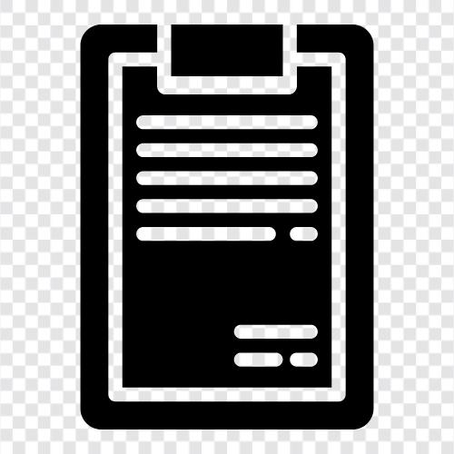 Paper, Writing, Essay, Term Paper icon svg