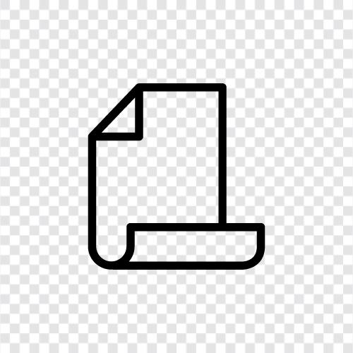 Papier symbol