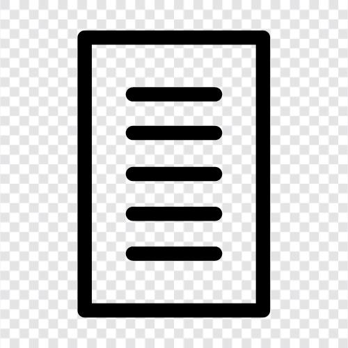 paper, writing, note, ideas icon svg