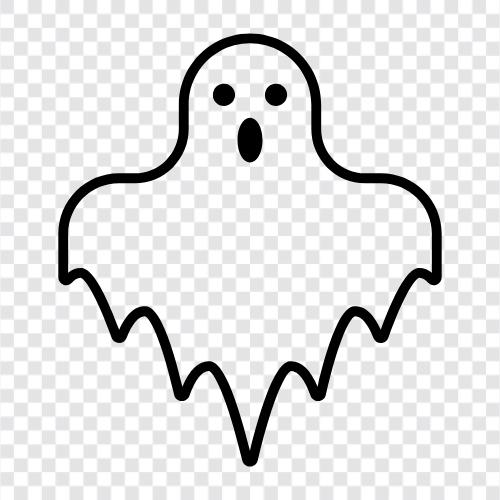 paranormal, haunted, ghost hunt, ghost stories icon svg