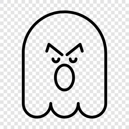 paranormal, hauntings, ghost stories, ghost hunting icon svg