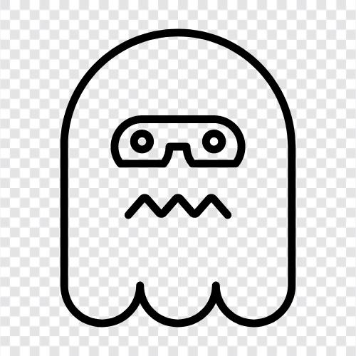 Paranormal, Ghosts, Haunting, Haunted Значок svg