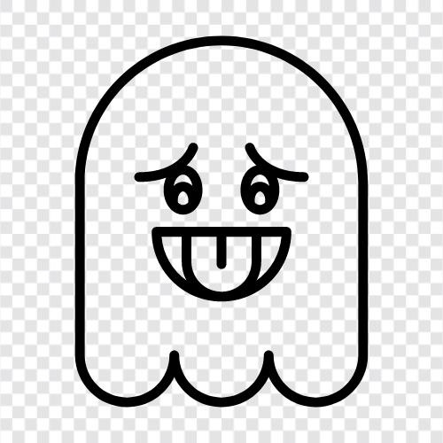 Paranormal, Haunted, Ghost Hunting, Ghost Stories icon svg