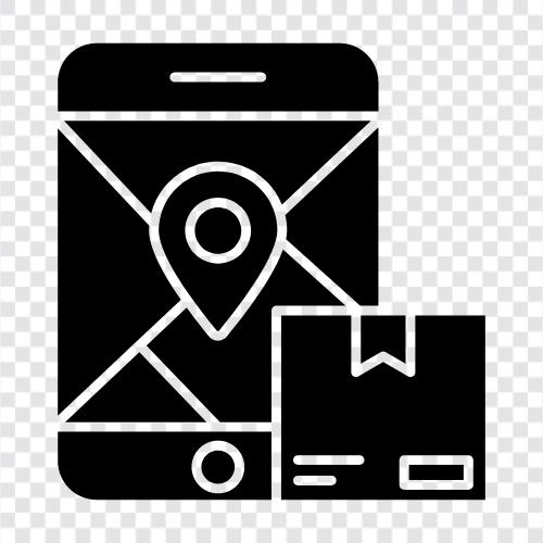Parcel, Track, Delivery, Tracking icon svg