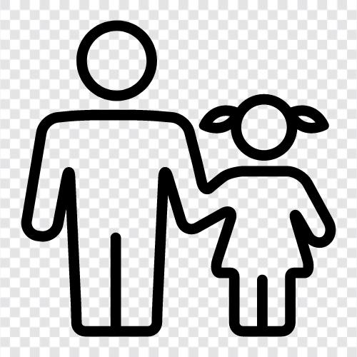 parents, children, siblings, cousins icon svg