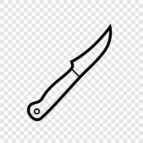 paring knife, bird beak, kitchen knife, butcher knife icon svg