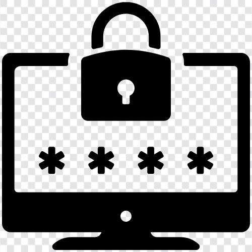 şifre, Güvenlik şifresi ikon svg