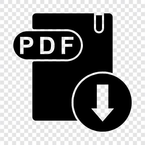 Создатель PDF, редактор PDF, зритель PDF, конвертер PDF Значок svg