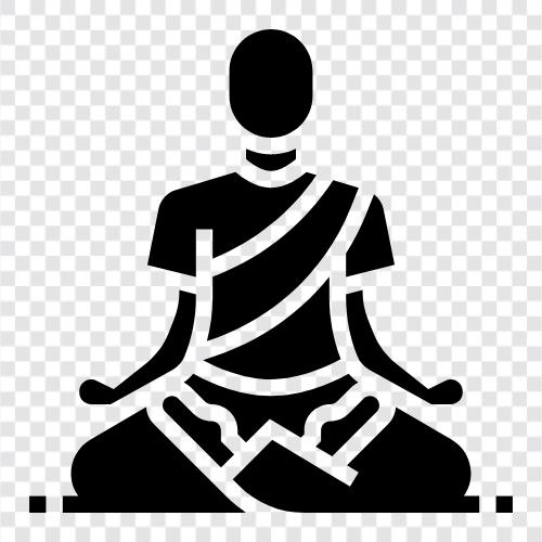 peace, serenity, stillness, meditation icon svg
