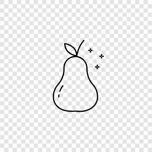 Pear Seed, Pearling, Pear Tree, Pears icon svg