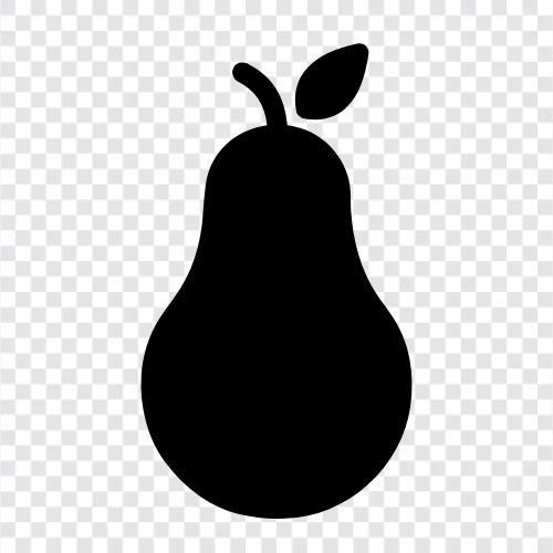 Pear Tree, Pears, Fruit, Fruits icon svg