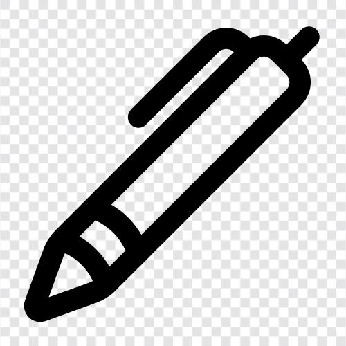 Pencil, Writing Instruments, Markers, Pen icon svg