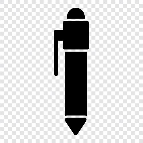 Pencil, Writing, Paper, Drawing icon svg
