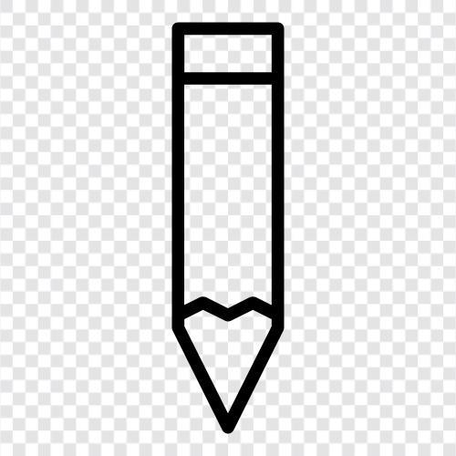 pencil sharpener, lead, paper, drawing icon svg