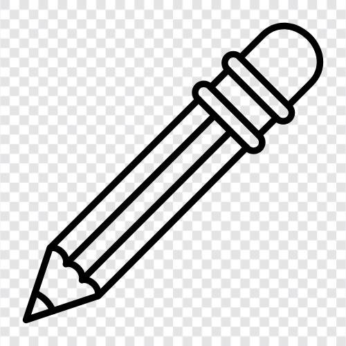 pencil sharpener, pencil lead, graphite, lead icon svg