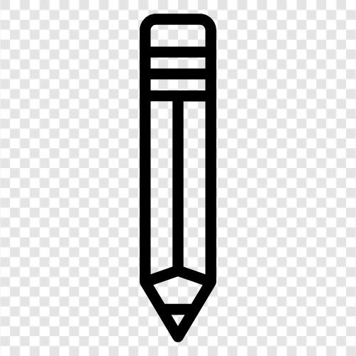 pencils, pencil sharpener, lead, lead pencil icon svg