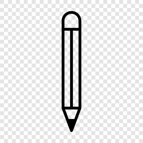 pencils, lead, graphite, writing icon svg