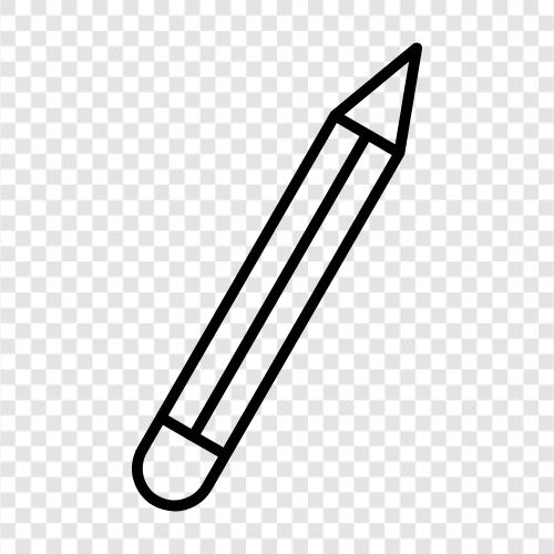 pencils, drawing, sketching, shading icon svg