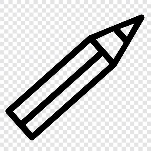 pencils, writing, school, student icon svg