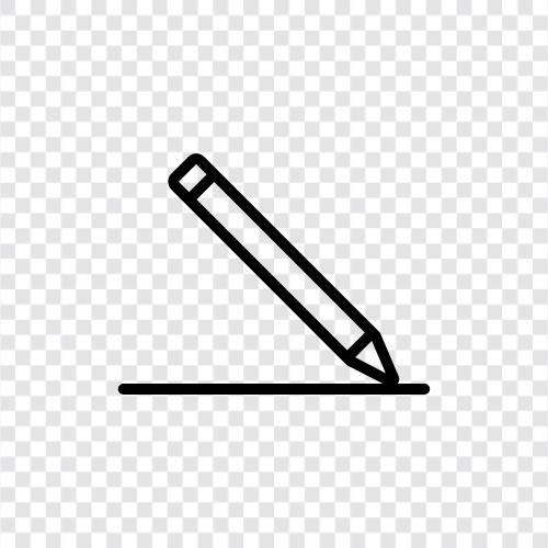 pencils, lead, lead pencil, sketching icon svg