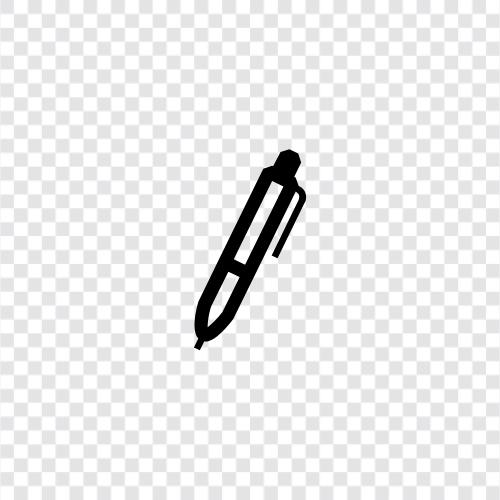 pens, writing instruments, writing, ink icon svg