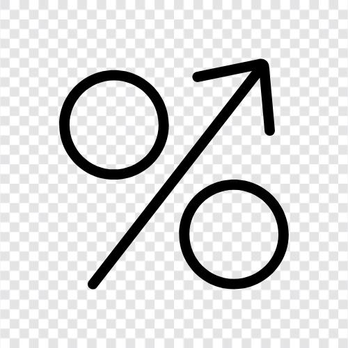 percentage calculation, percentage increase, percentage decrease, percentage icon svg